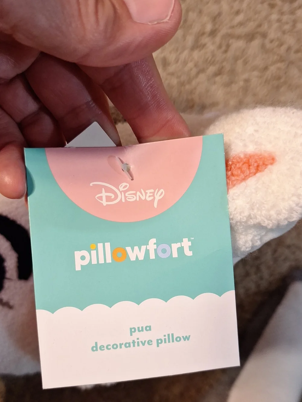 NWT Disney Pillowfort Princess Moana Sidekick Pua Kids' Pillow Buddy